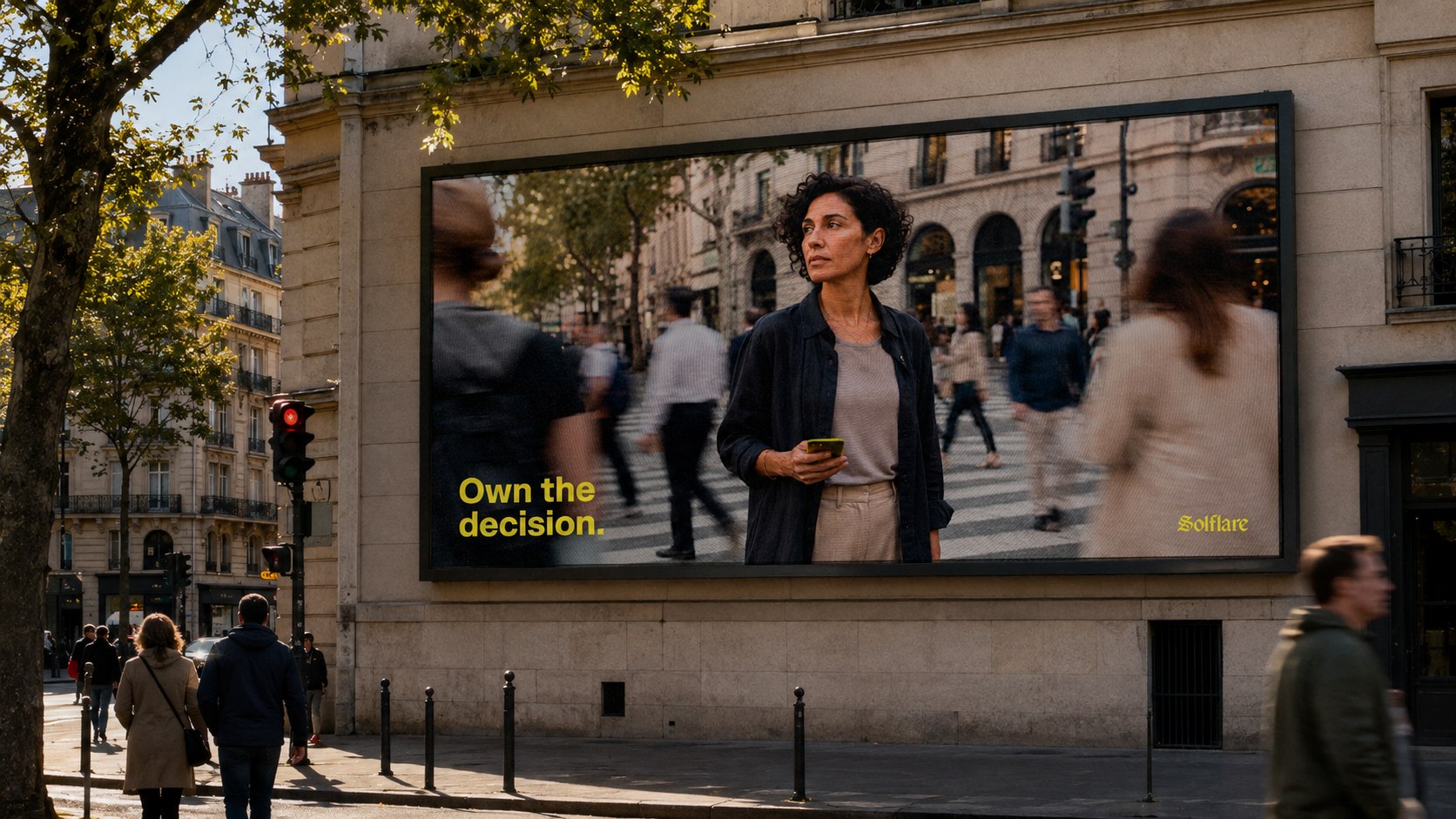 OWN campaign — outdoor billboard hero