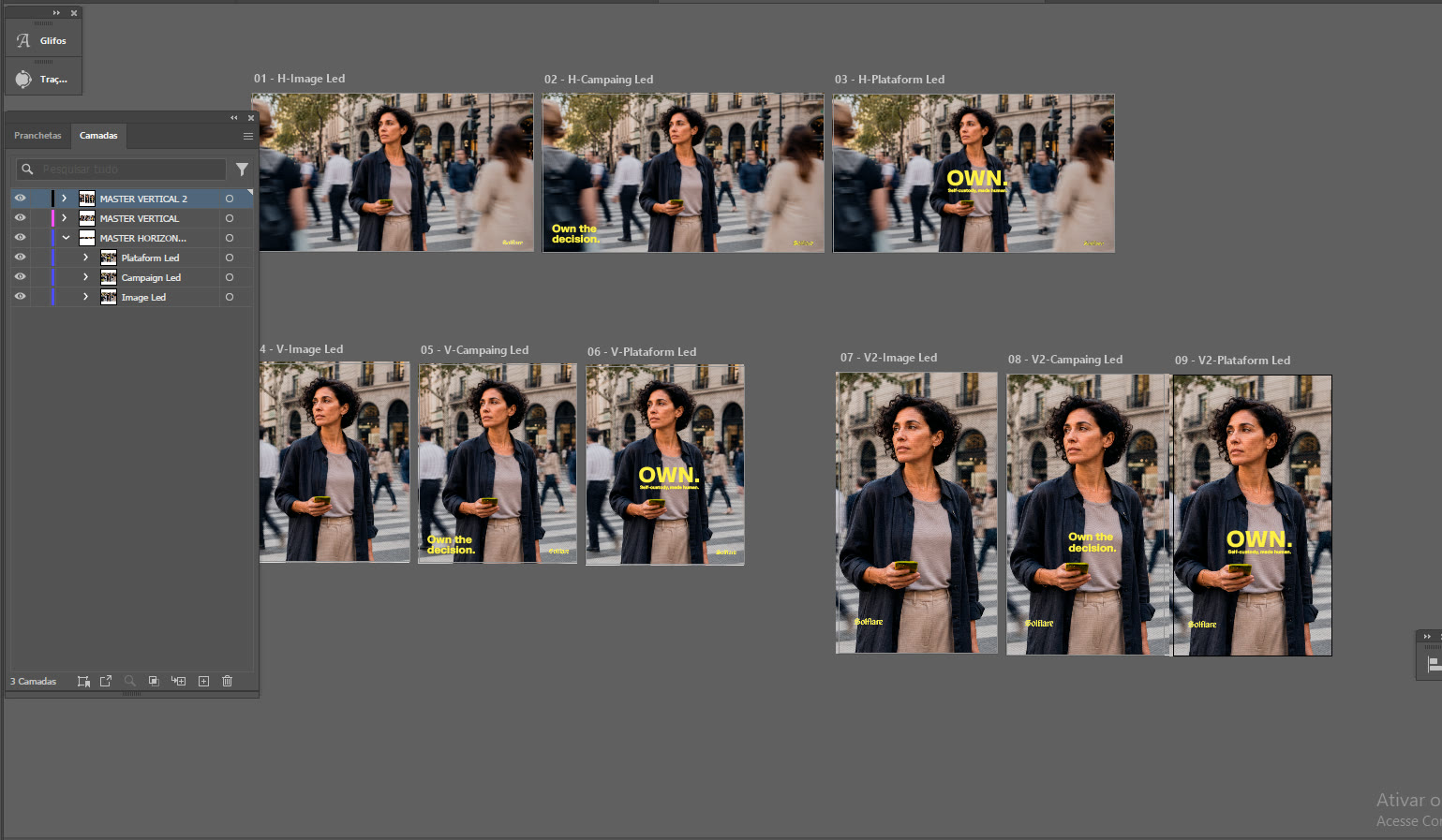 OWN hero resolved across formats in Illustrator