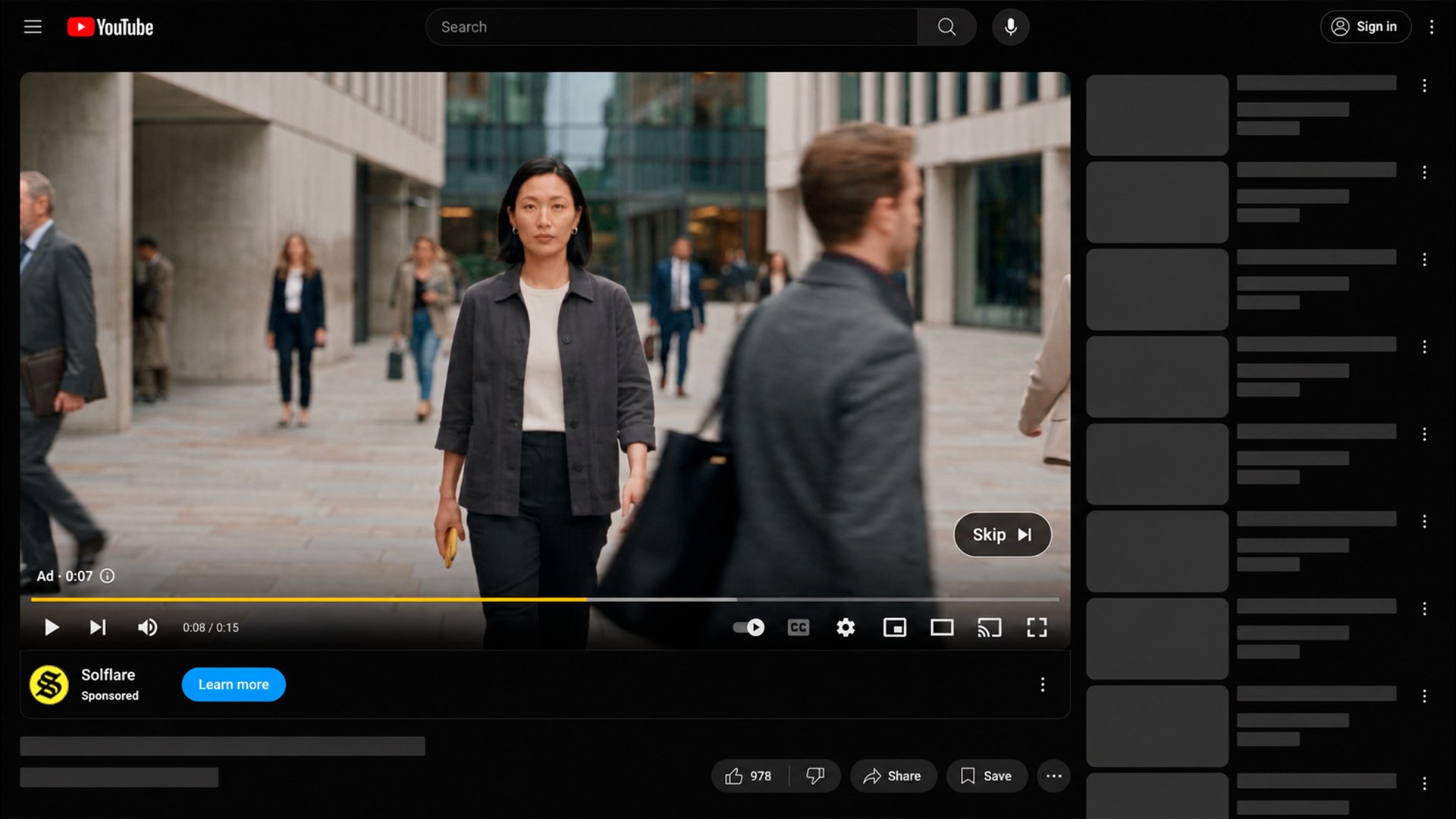 OWN campaign — YouTube ad
